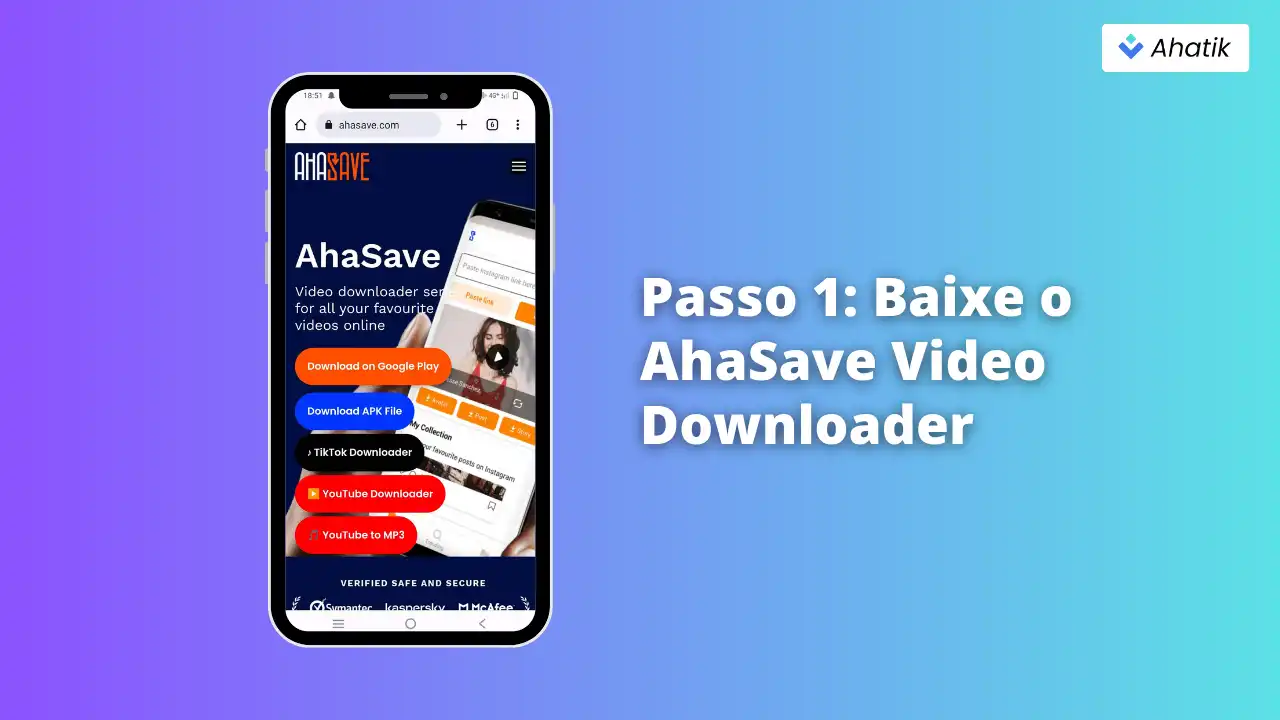 Step 1 Download Ahasave - Ahatik